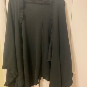 Black cardigan